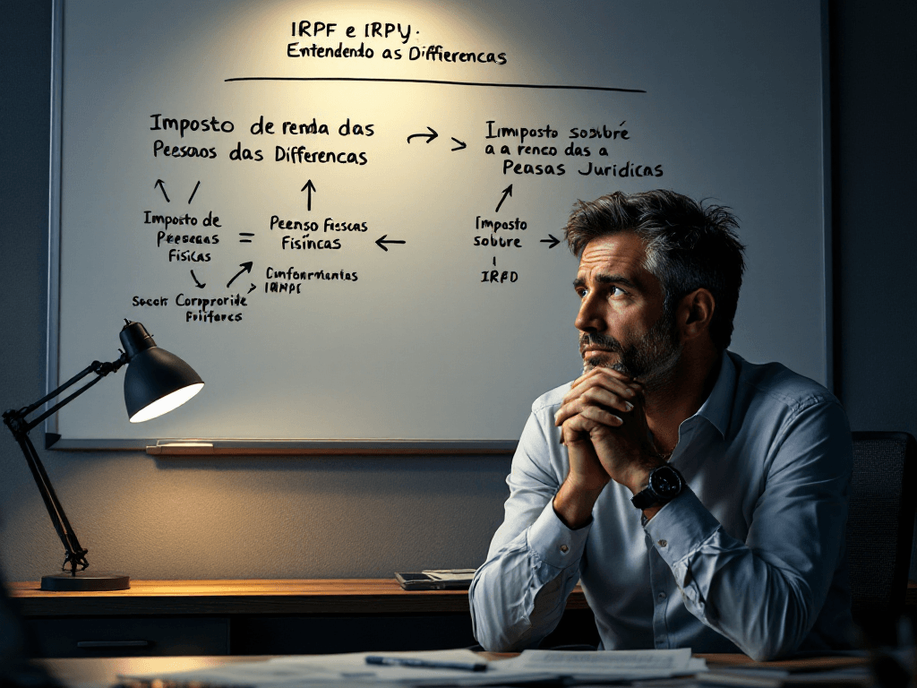 Qual a Diferença Entre IRPF e IRPJ