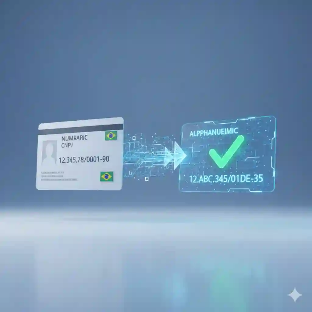 CNPJ alfanumérico como vai funcionar