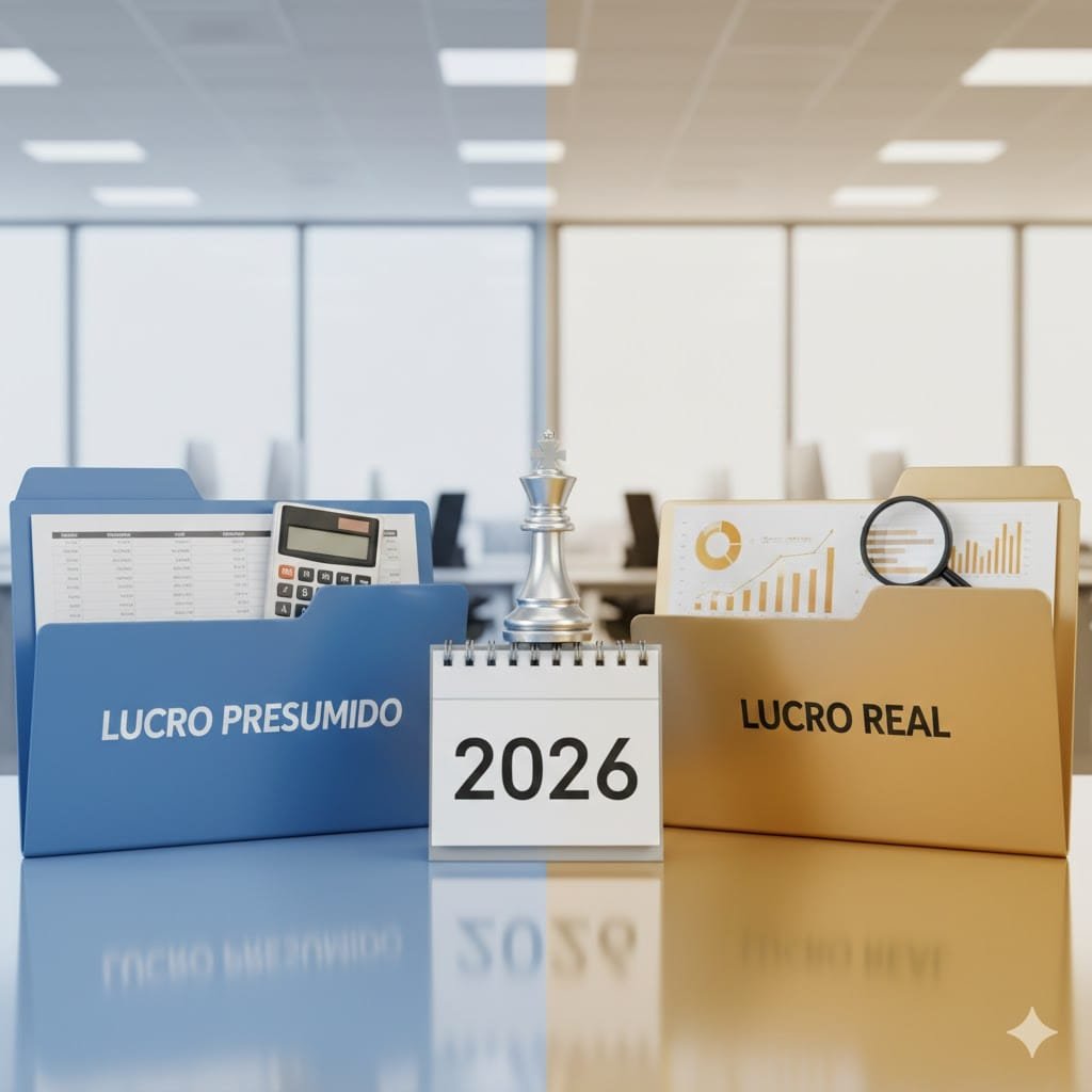 Planejamento tributário 2026 Lucro Real ou Presumido