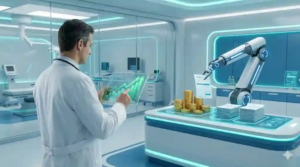 Automação financeira BPO para clínicas médicas