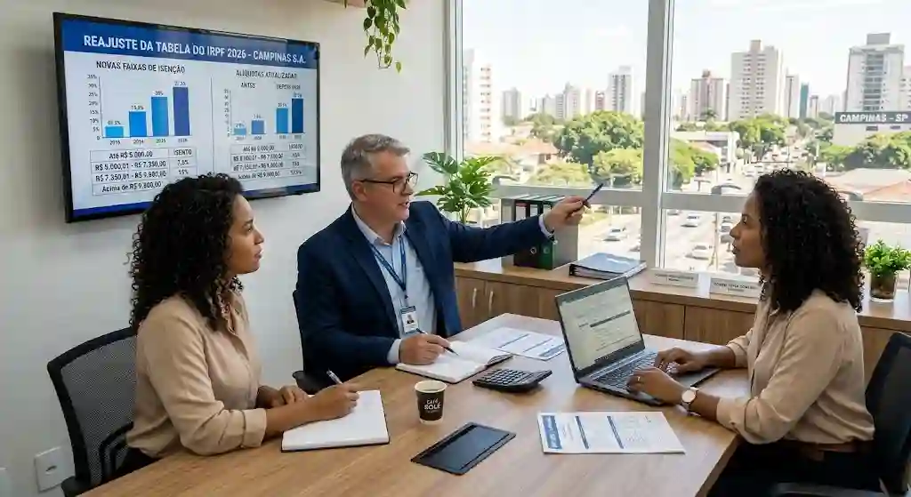 reajuste da tabela do irpf