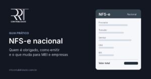NFS-e nacional: quem é obrigado, como emitir e o que muda para MEI e empresas